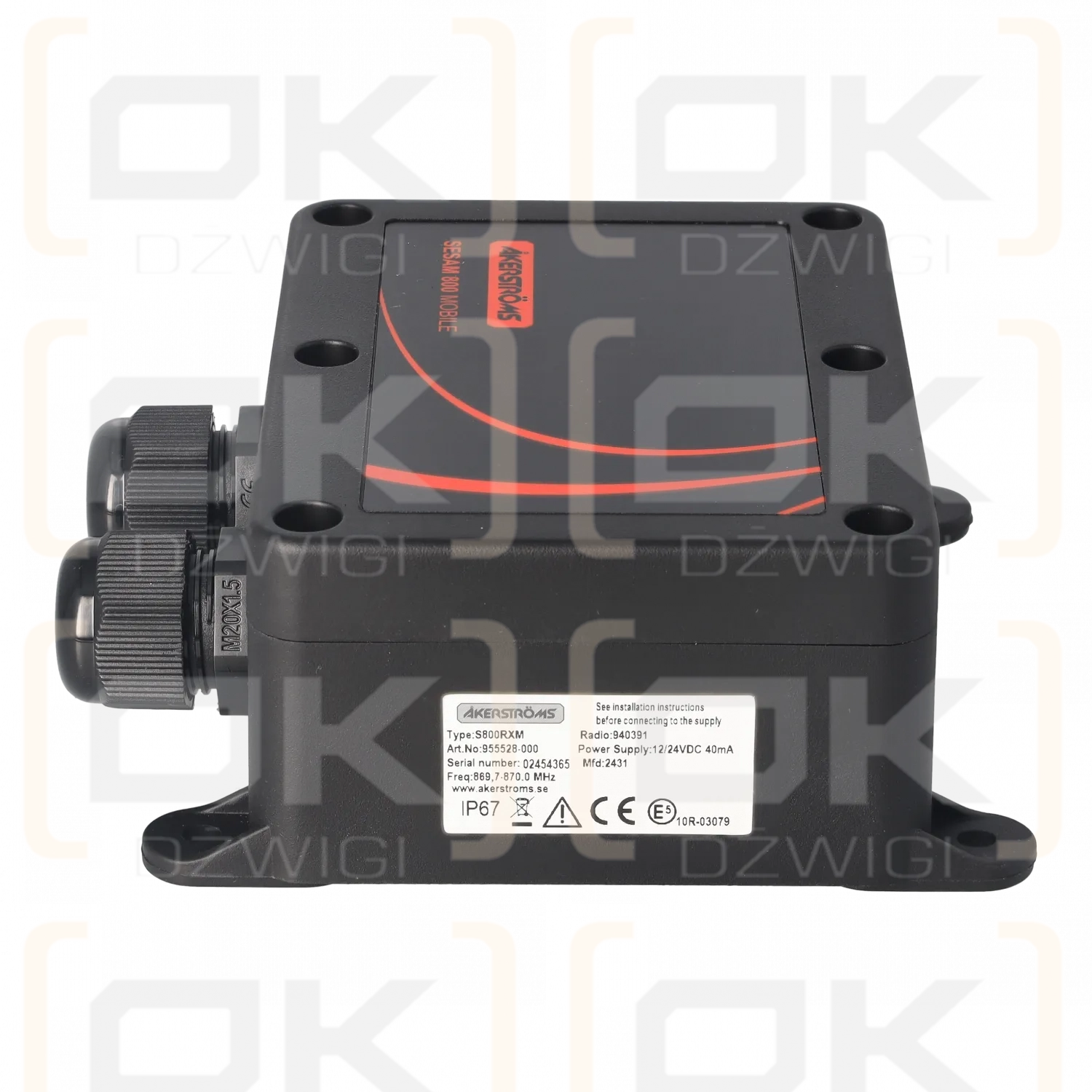 Sesam 800 Elevador Trasero Radio Control - 6F - 12/24V